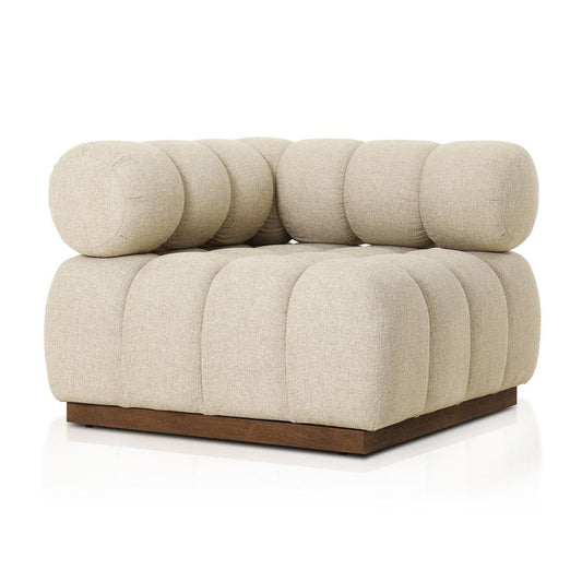 Four Hands - Solano - Build Your Own: Roma Outdoor Sectional - Corner Piece - Hayes Cream - 226936-007 veiw 1