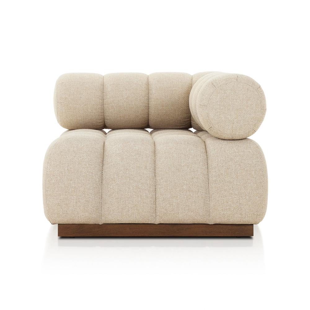 Four Hands - Solano - Build Your Own: Roma Outdoor Sectional - Corner Piece - Hayes Cream - 226936-007 veiw 3