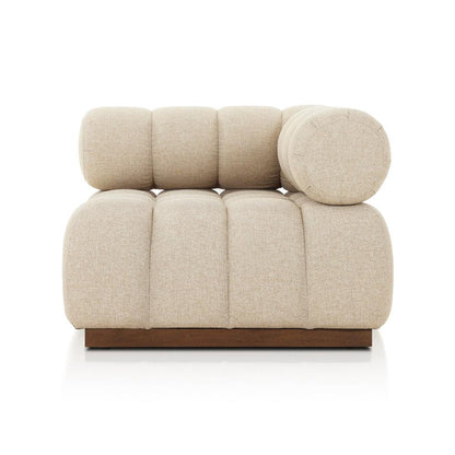 Four Hands - Solano - Build Your Own: Roma Outdoor Sectional - Corner Piece - Hayes Cream - 226936-007 veiw 3