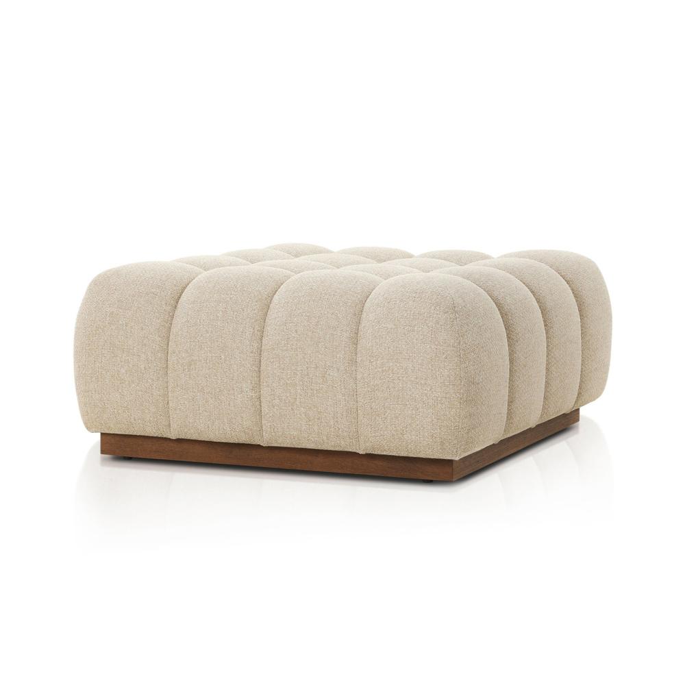 Four Hands - Solano - Build Your Own: Roma Outdoor Sectional - Ottoman - Hayes Cream - 227537-007 veiw 1