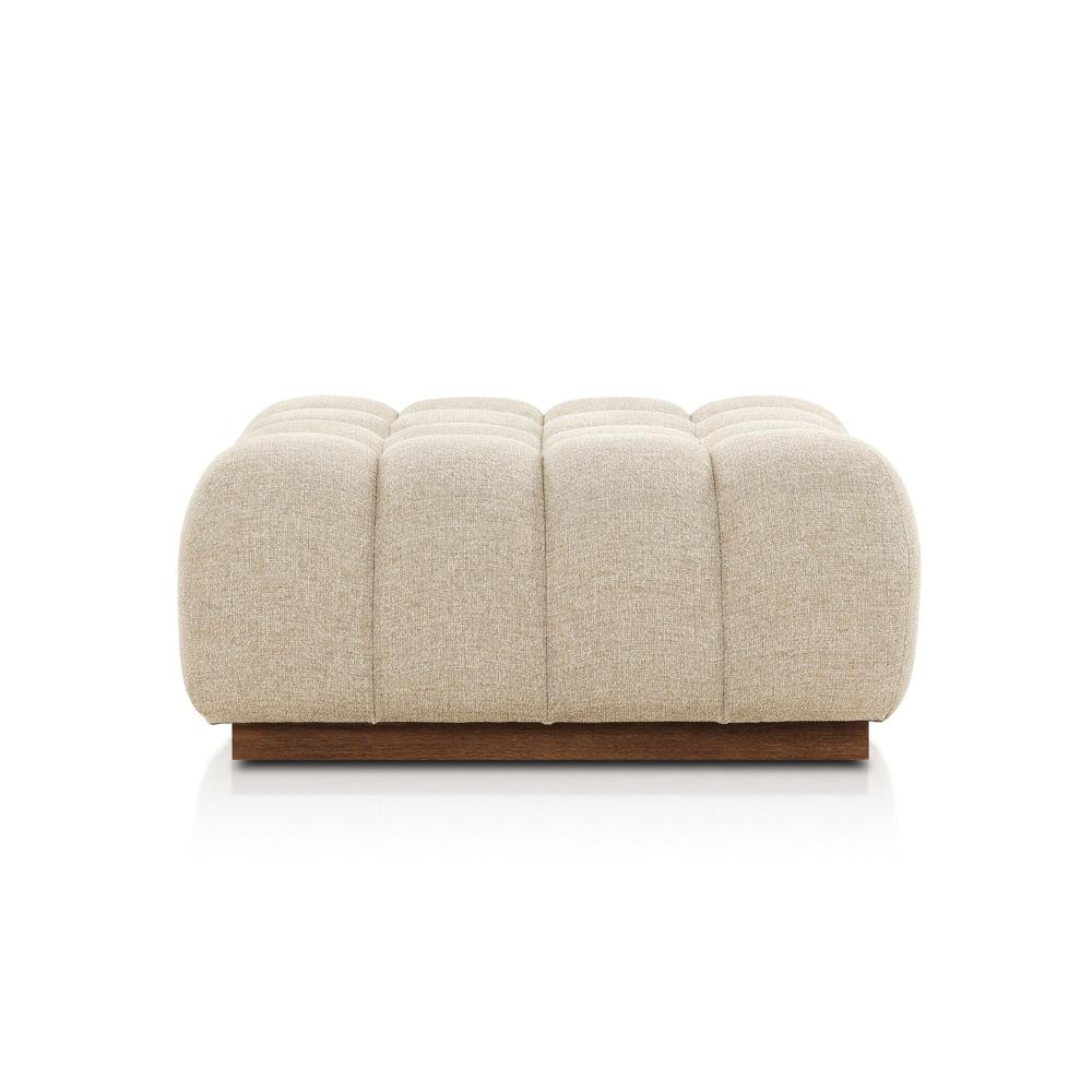 Four Hands - Solano - Build Your Own: Roma Outdoor Sectional - Ottoman - Hayes Cream - 227537-007 veiw 3