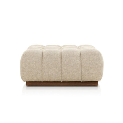 Four Hands - Solano - Build Your Own: Roma Outdoor Sectional - Ottoman - Hayes Cream - 227537-007 veiw 3