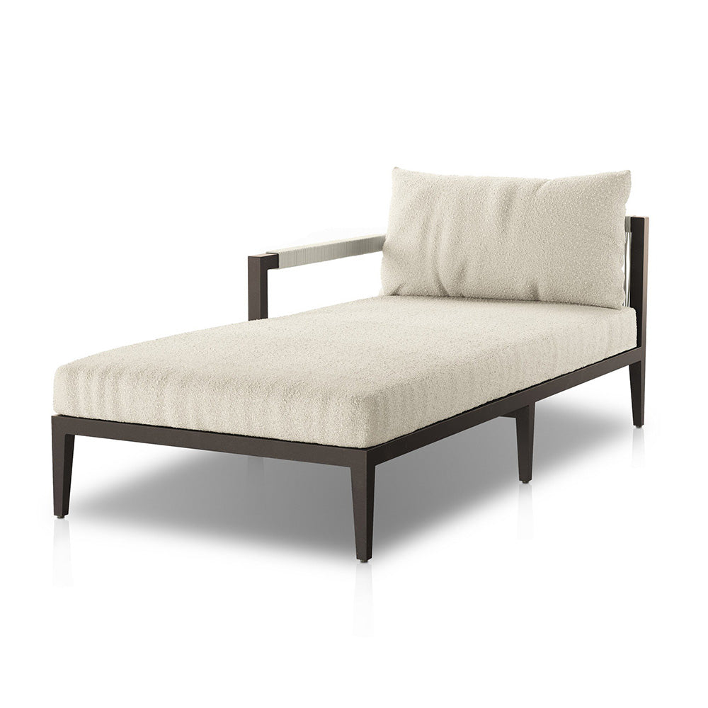 Four Hands - Solano - Build Your Own: Sherwood Outdoor Sectional, Bronze - FIQA Boucle Cream - 237637-001_CLOSEOUT view 1