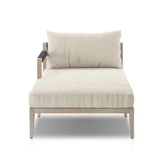 Four Hands - Solano - Build Your Own: Sherwood Outdoor Sectional, Bronze - FIQA Boucle Cream - 237637-005_CLOSEOUT view 2