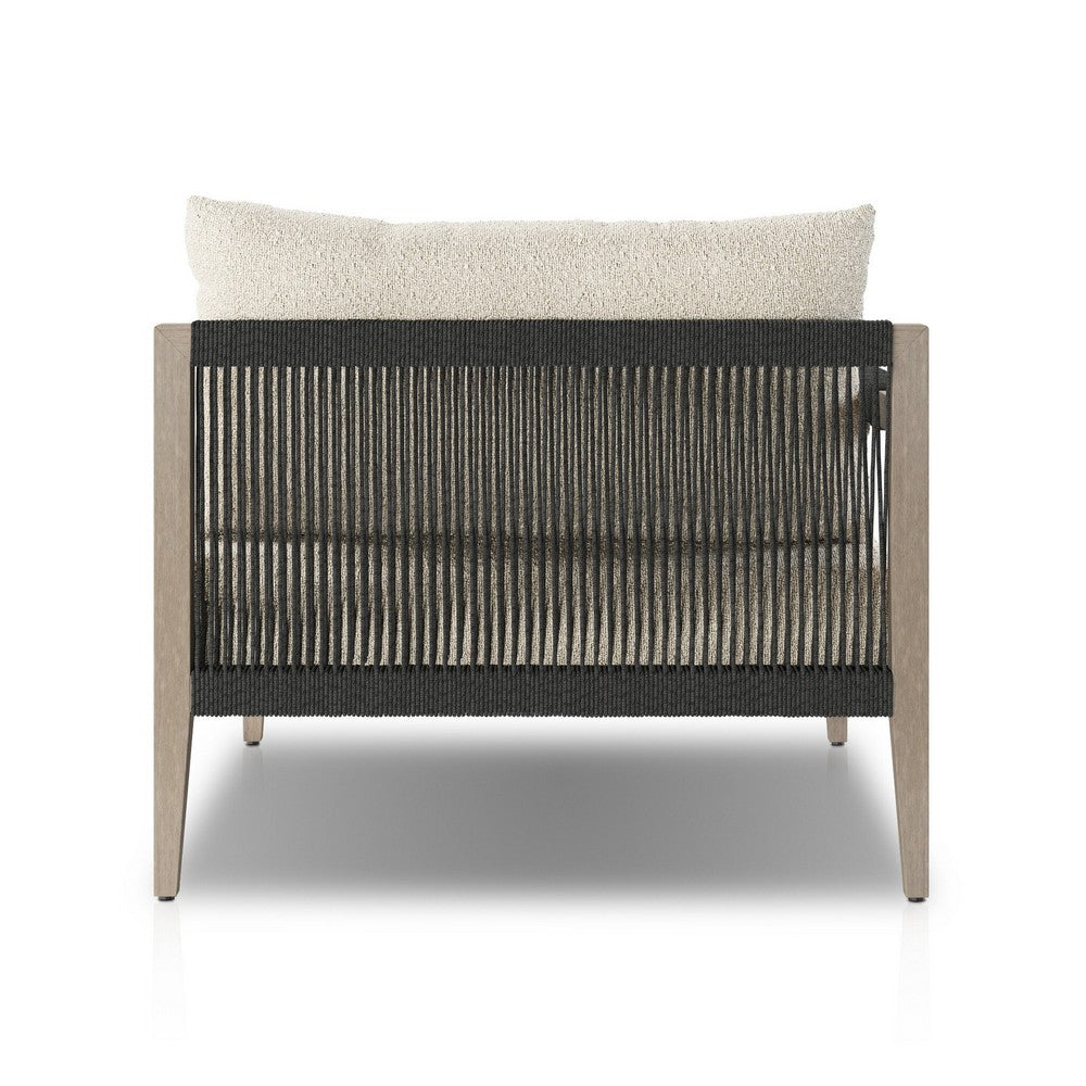 Four Hands - Solano - Build Your Own: Sherwood Outdoor Sectional, Bronze - FIQA Boucle Cream - 237637-005_CLOSEOUT view 4