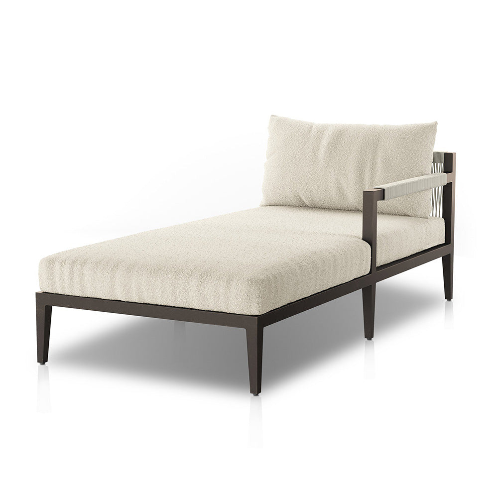 Four Hands - Solano - Build Your Own: Sherwood Outdoor Sectional, Bronze - FIQA Boucle Cream - 238313-002_CLOSEOUT view 1