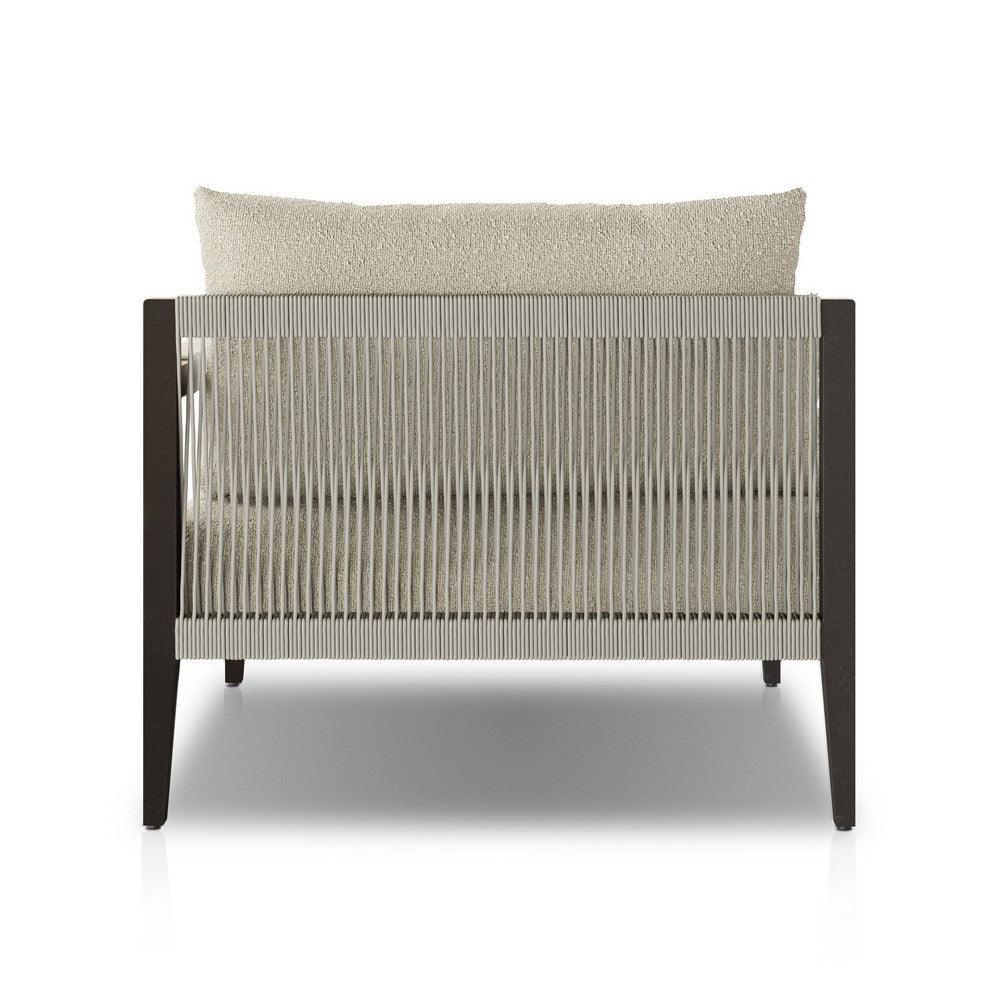 Four Hands - Solano - Build Your Own: Sherwood Outdoor Sectional, Bronze - FIQA Boucle Cream - 238313-002_CLOSEOUT view 4