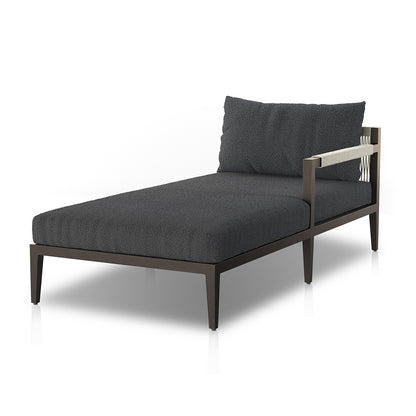Four Hands - Solano - Build Your Own: Sherwood Outdoor Sectional, Bronze - FIQA Boucle Slate - 238313-003_CLOSEOUT view 1