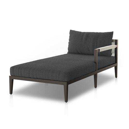 Four Hands - Solano - Build Your Own: Sherwood Outdoor Sectional, Bronze - FIQA Boucle Slate - 238313-003_CLOSEOUT view 1
