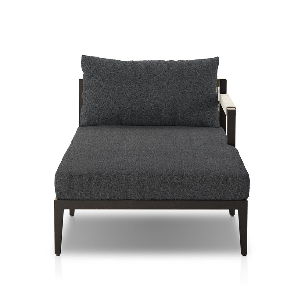 Four Hands - Solano - Build Your Own: Sherwood Outdoor Sectional, Bronze - FIQA Boucle Slate - 238313-003_CLOSEOUT view 2