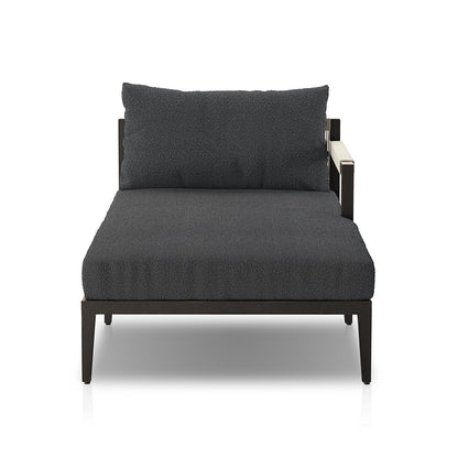 Four Hands - Solano - Build Your Own: Sherwood Outdoor Sectional, Bronze - FIQA Boucle Slate - 238313-003_CLOSEOUT view 2