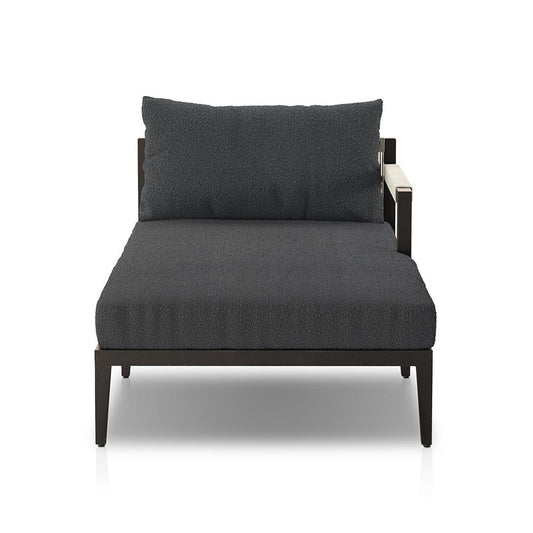 Four Hands - Solano - Build Your Own: Sherwood Outdoor Sectional, Bronze - FIQA Boucle Slate - 238313-003_CLOSEOUT view 2