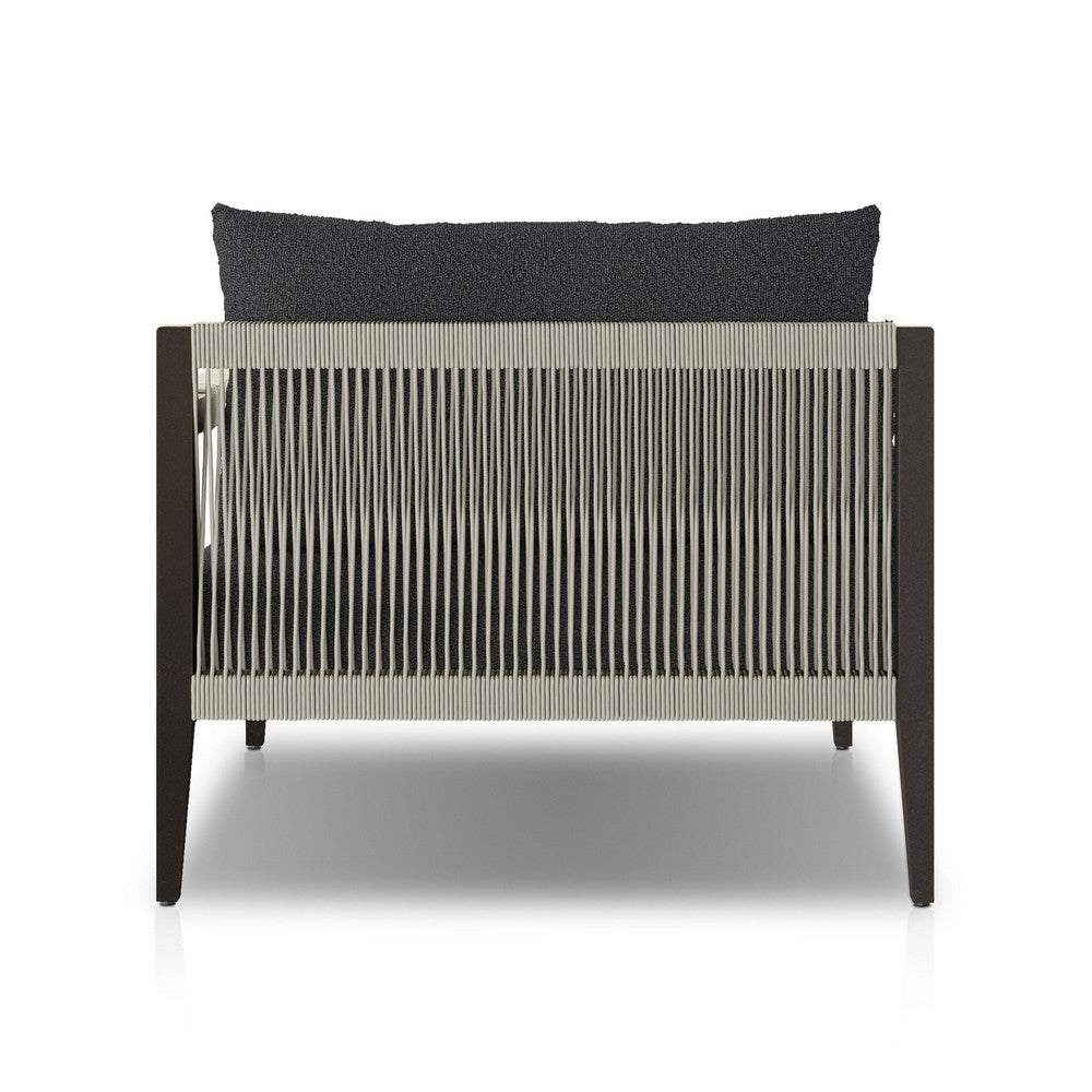 Four Hands - Solano - Build Your Own: Sherwood Outdoor Sectional, Bronze - FIQA Boucle Slate - 238313-003_CLOSEOUT view 4