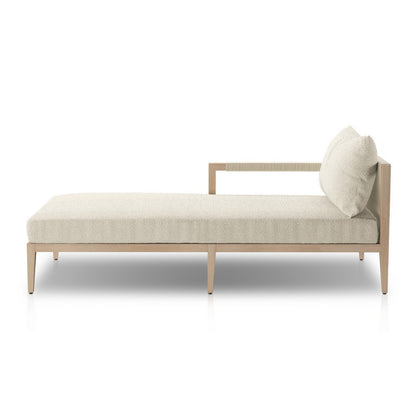 Four Hands - Solano - Build Your Own: Sherwood Outdoor Sectional, Brown - FIQA Boucle Cream - 237637-006_CLOSEOUT view 3