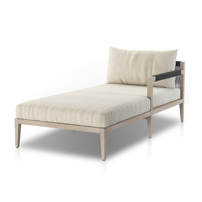 Four Hands - Solano - Build Your Own: Sherwood Outdoor Sectional, Grey - FIQA Boucle Cream - 238313-004_CLOSEOUT view 1