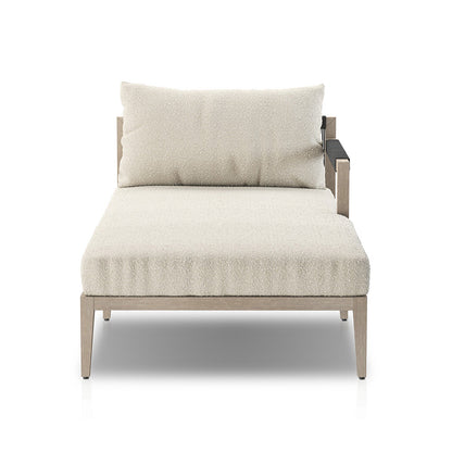 Four Hands - Solano - Build Your Own: Sherwood Outdoor Sectional, Grey - FIQA Boucle Cream - 238313-004_CLOSEOUT view 2