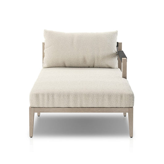 Four Hands - Solano - Build Your Own: Sherwood Outdoor Sectional, Grey - FIQA Boucle Cream - 238313-004_CLOSEOUT view 2