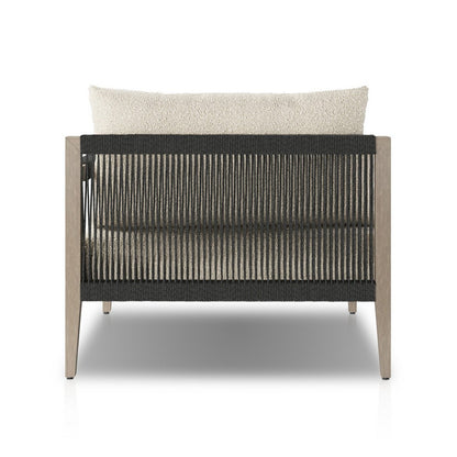 Four Hands - Solano - Build Your Own: Sherwood Outdoor Sectional, Grey - FIQA Boucle Cream - 238313-004_CLOSEOUT view 4