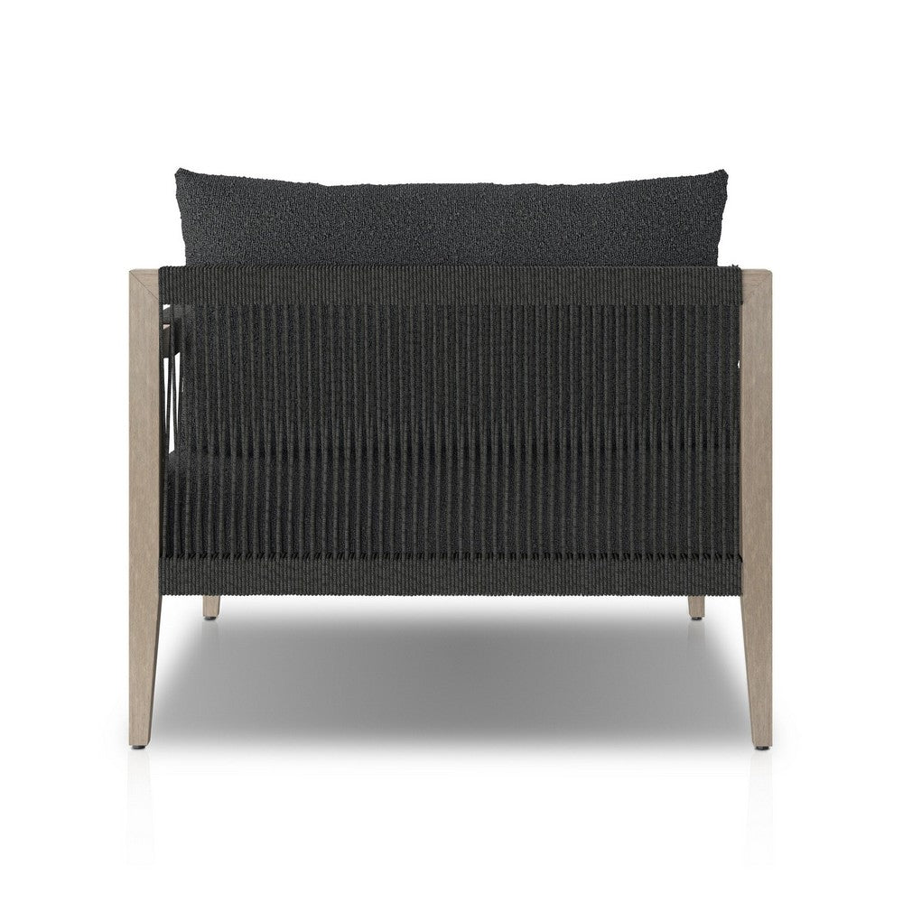 Four Hands - Solano - Build Your Own: Sherwood Outdoor Sectional, Grey - FIQA Boucle Slate - 238313-001_CLOSEOUT view 4