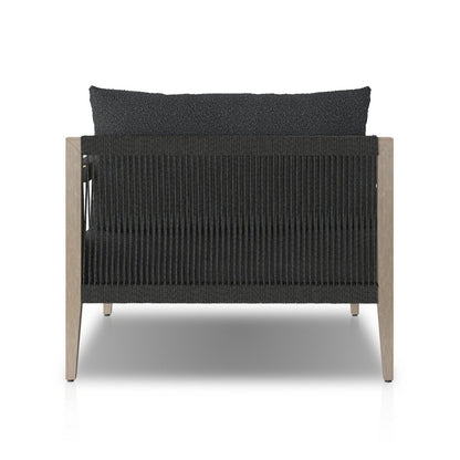Four Hands - Solano - Build Your Own: Sherwood Outdoor Sectional, Grey - FIQA Boucle Slate - 238313-001_CLOSEOUT view 4