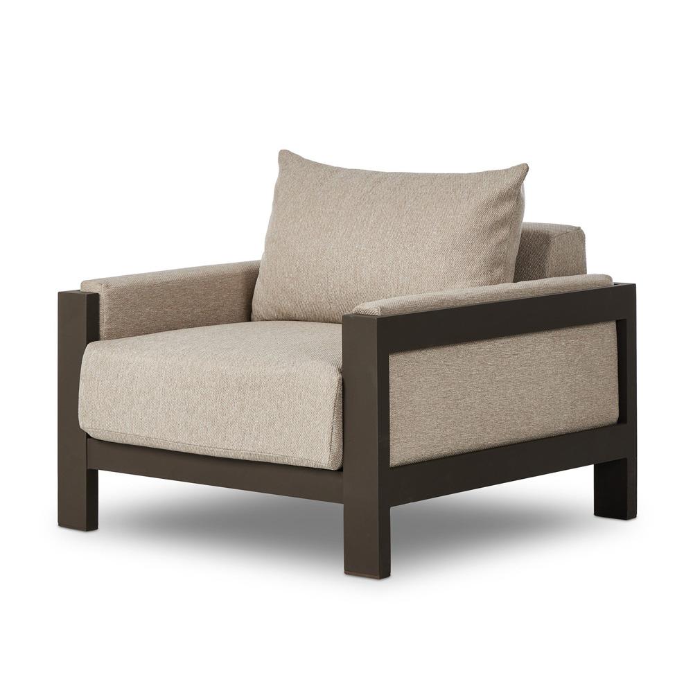 Four Hands - Solano - Chapman Outdoor Metal Chair - Concha Fog - 247430-002 veiw 1