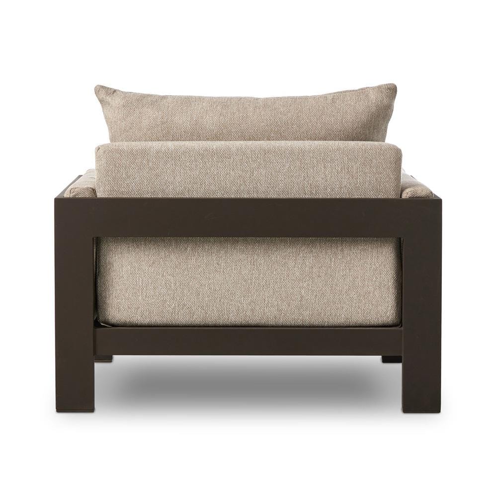Four Hands - Solano - Chapman Outdoor Metal Chair - Concha Fog - 247430-002 veiw 4