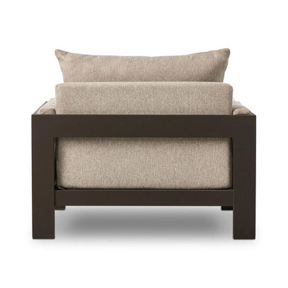Four Hands - Solano - Chapman Outdoor Metal Chair - Concha Fog - 247430-002 veiw 4