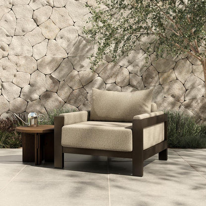 Four Hands - Solano - Chapman Outdoor Metal Chair - Concha Fog - 247430-002 veiw 11
