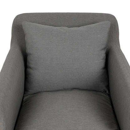 Four Hands - Solano - Dade Outdoor Slipcover Swivel Chair - Venao Charcoal - 223196-004_CLOSEOUT view 7