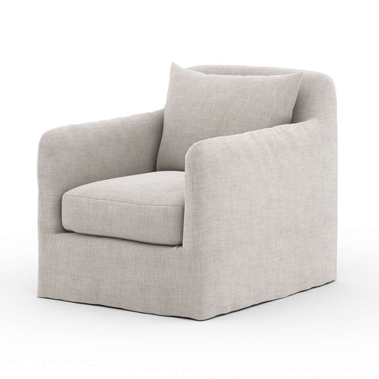 Four Hands - Solano - Dade Outdoor Swivel Chair-Stone Grey - 223196-002 veiw 1