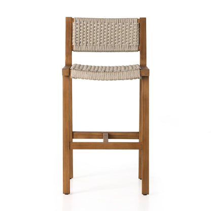 Four Hands - Solano - Delano Outdoor Bar Stool - Ivory Rope - 106968-005 veiw 2