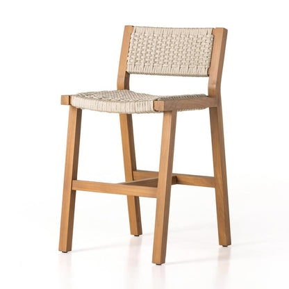 Four Hands - Solano - Delano Outdoor Counter Stool - Ivory Rope - 106968-006 veiw 1