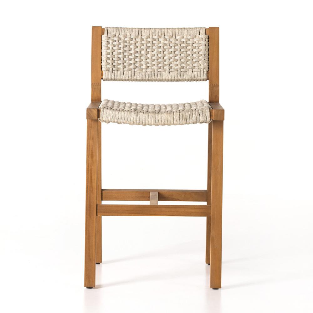 Four Hands - Solano - Delano Outdoor Counter Stool - Ivory Rope - 106968-006 veiw 2