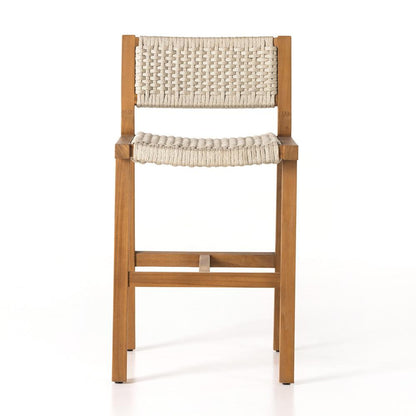 Four Hands - Solano - Delano Outdoor Counter Stool - Ivory Rope - 106968-006 veiw 2