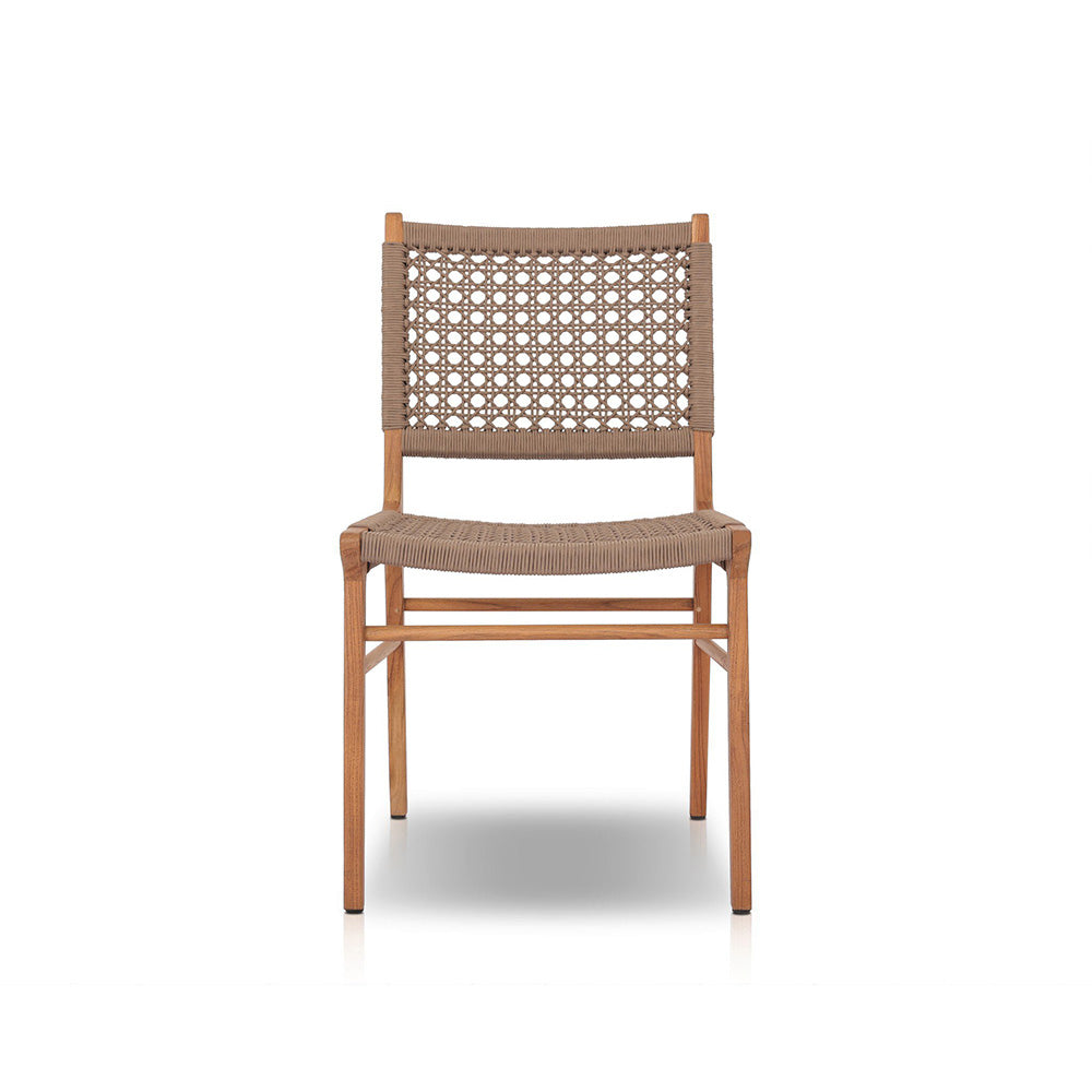 Four Hands - Solano - Delmar Outdoor Dining Chair - Khaki Rope - 106976-007_CLOSEOUT view 2