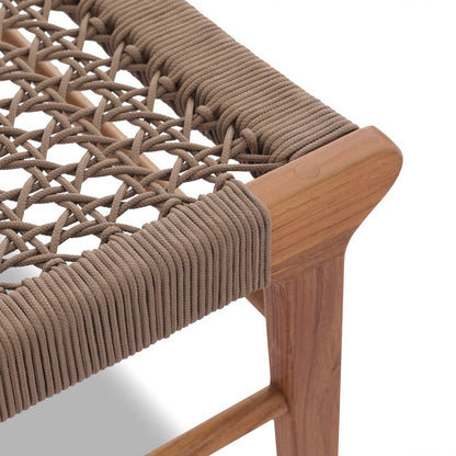 Four Hands - Solano - Delmar Outdoor Dining Chair - Khaki Rope - 106976-007_CLOSEOUT view 6