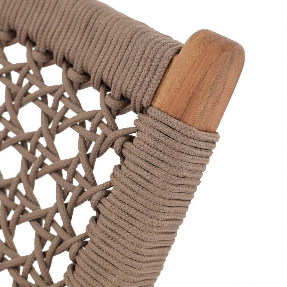 Four Hands - Solano - Delmar Outdoor Dining Chair - Khaki Rope - 106976-007_CLOSEOUT view 8