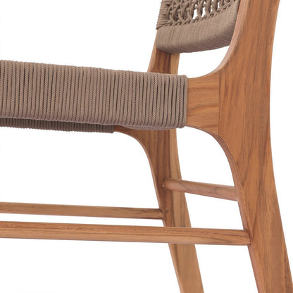 Four Hands - Solano - Delmar Outdoor Dining Chair - Khaki Rope - 106976-007_CLOSEOUT view 9