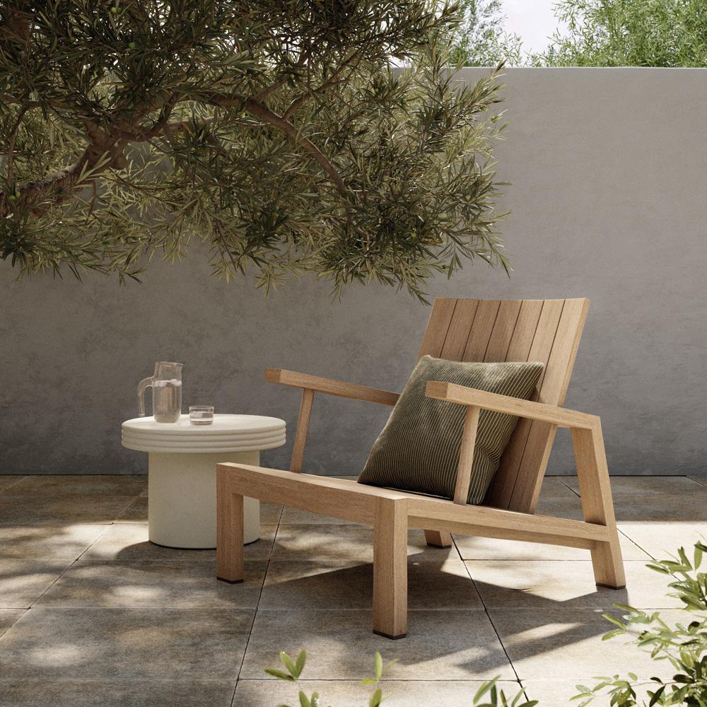 Four Hands - Solano - Dorsey Outdoor Chair - Washed Brown-FSC - 226881-013 veiw 5