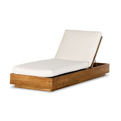 Four Hands - Solano - Kinta Outdoor Chaise Lounge-Ntrl-Fsc - 109167-007 veiw 1