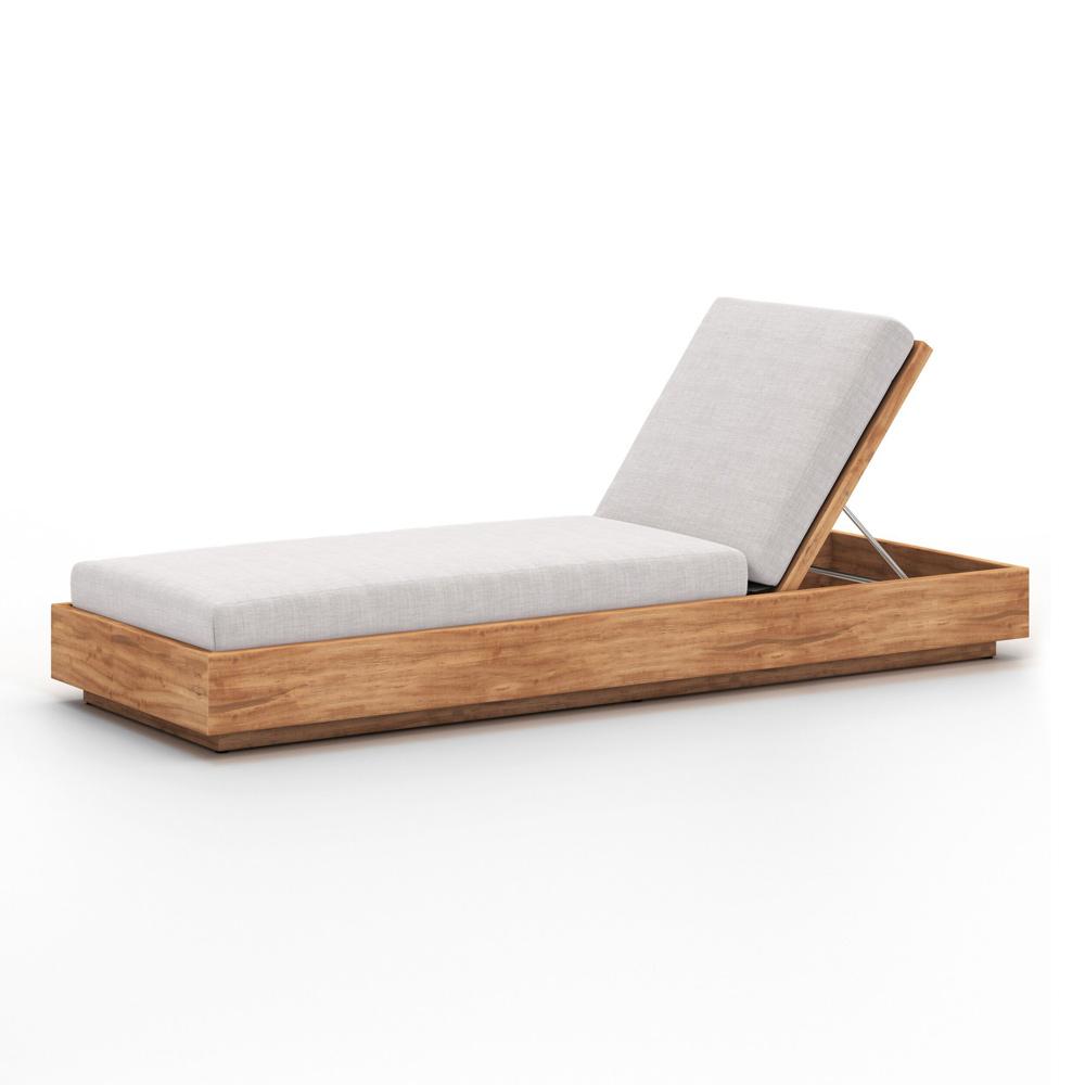 Four Hands - Solano - Kinta Outdoor Chaise Lounge - Venao Grey - 109167-002 veiw 1