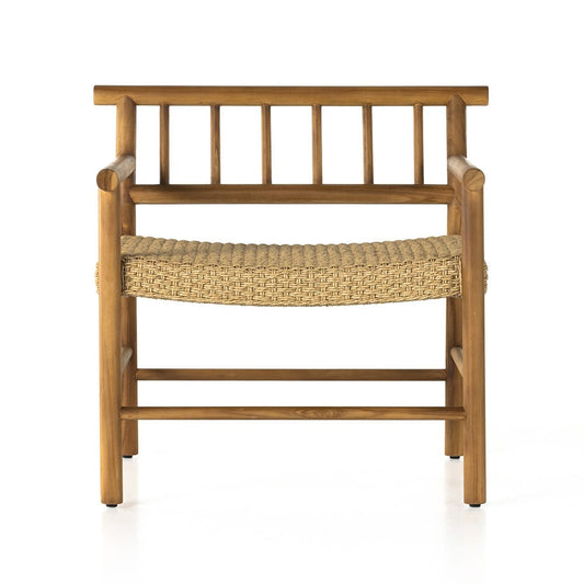 Four Hands - Solano - Larsen Outdoor Chair - Faux Hyacinth - 231931-001_CLOSEOUT view 2