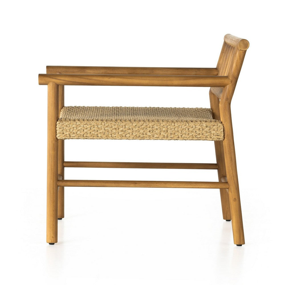 Four Hands - Solano - Larsen Outdoor Chair - Faux Hyacinth - 231931-001_CLOSEOUT view 3