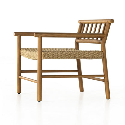 Four Hands - Solano - Larsen Outdoor Chair - Faux Hyacinth - 231931-001_CLOSEOUT view 4