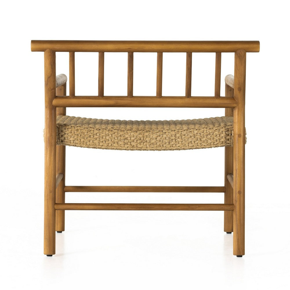 Four Hands - Solano - Larsen Outdoor Chair - Faux Hyacinth - 231931-001_CLOSEOUT view 5