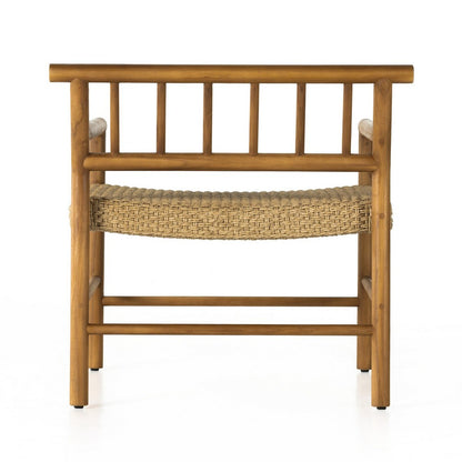 Four Hands - Solano - Larsen Outdoor Chair - Faux Hyacinth - 231931-001_CLOSEOUT view 5