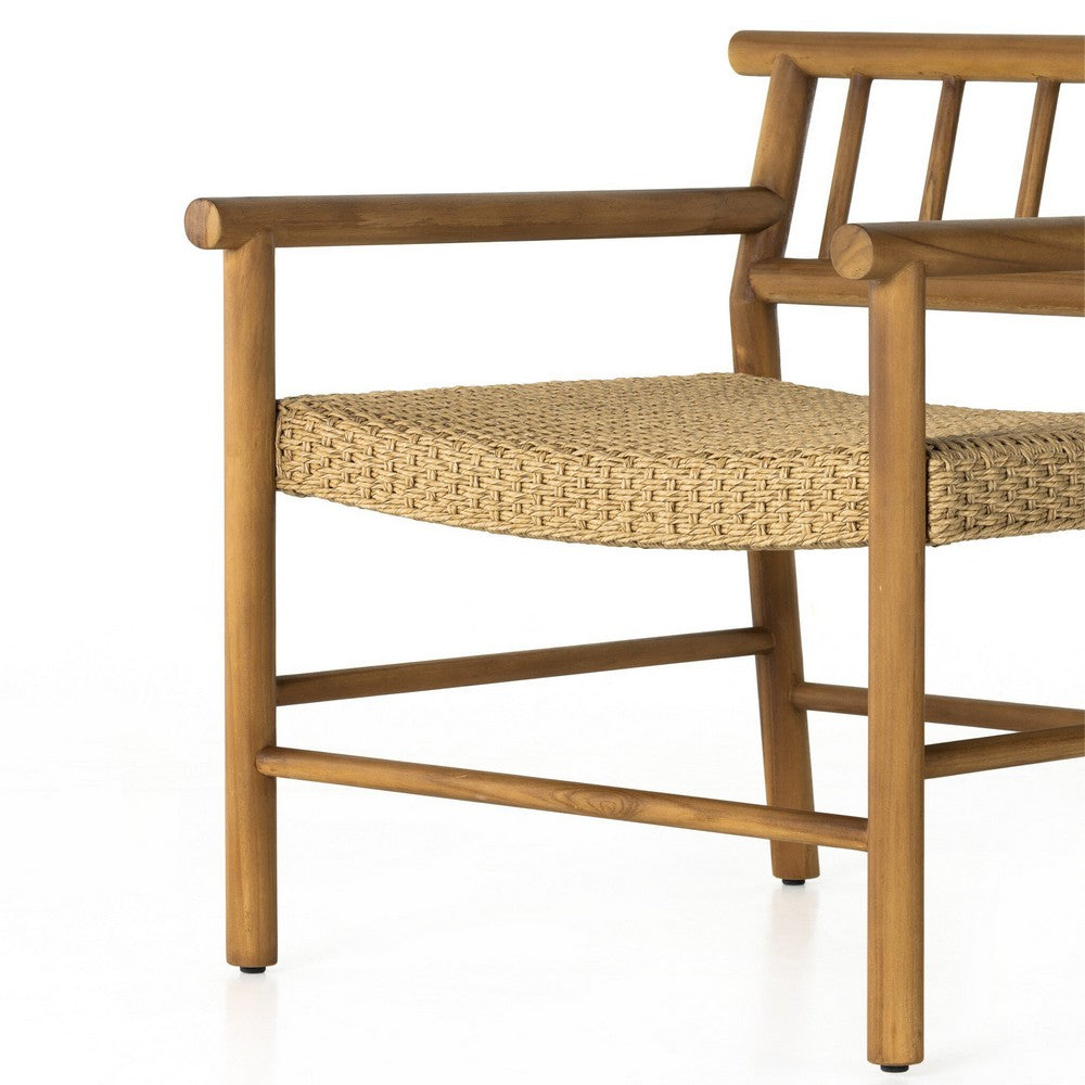 Four Hands - Solano - Larsen Outdoor Chair - Faux Hyacinth - 231931-001_CLOSEOUT view 6