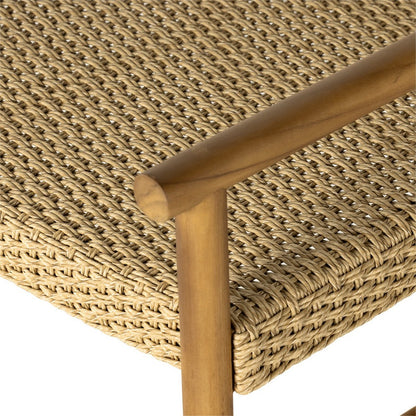 Four Hands - Solano - Larsen Outdoor Chair - Faux Hyacinth - 231931-001_CLOSEOUT view 7