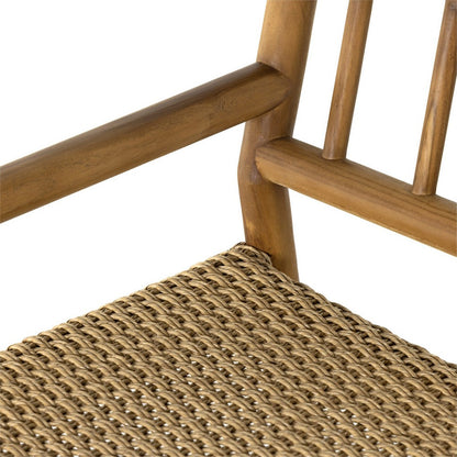 Four Hands - Solano - Larsen Outdoor Chair - Faux Hyacinth - 231931-001_CLOSEOUT view 8