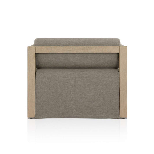 Four Hands - Solano - Laskin Outdoor Chair-Washed Brown-Fsc - 235159-004 veiw 2